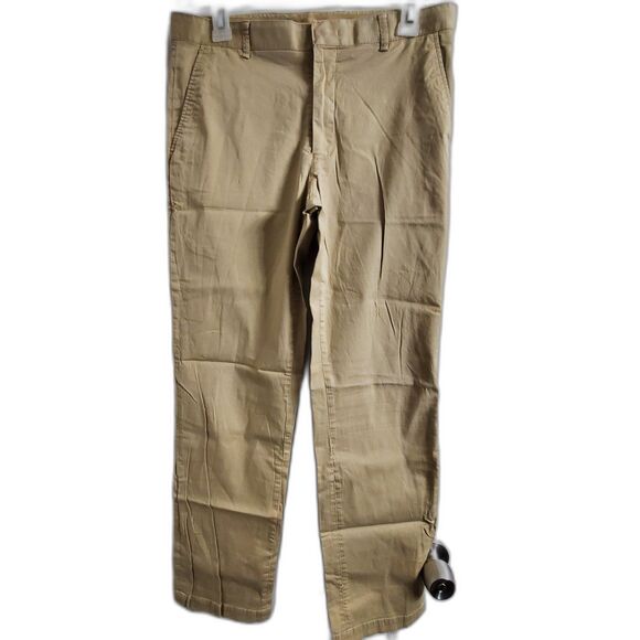 International Concepts Chino Pants 30 x‎ 32 Slim Fit Men's Cargo Khaki Beige Tan - Picture 1 of 5